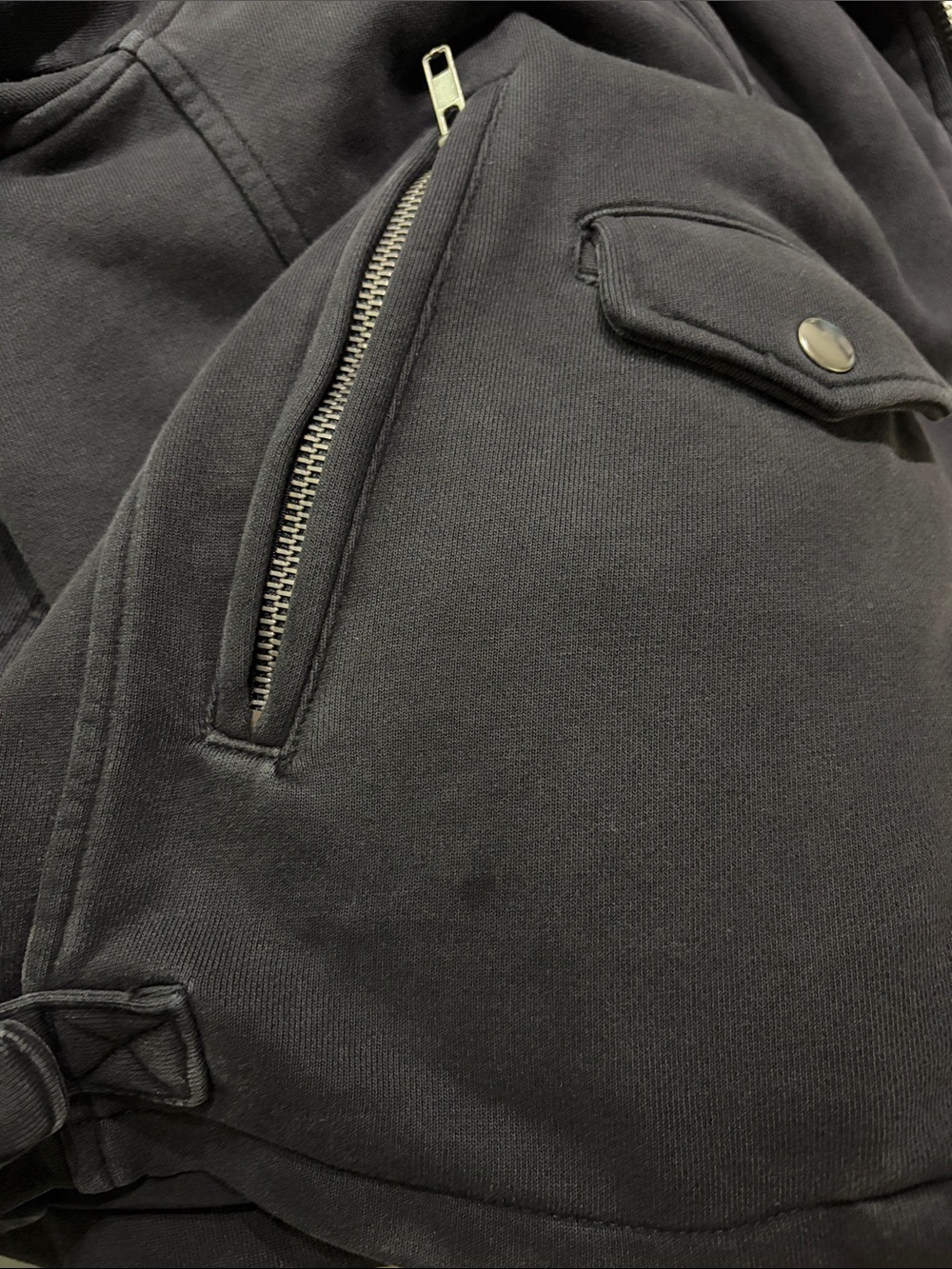 Vintage Havana Black Moto Jacket - Picture 13 of 13